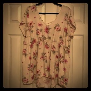 Cute Floral Top